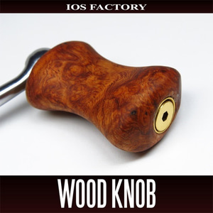 [해외] IOS FACTORY Premium Wood Handle Knob HKWD 천연나무소재 핸들 노브 시마노 다이와 스피닝릴 베이트릴 호환